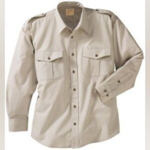GREEN Men's Button-Up Cabela's Outdoor Gear Shirt